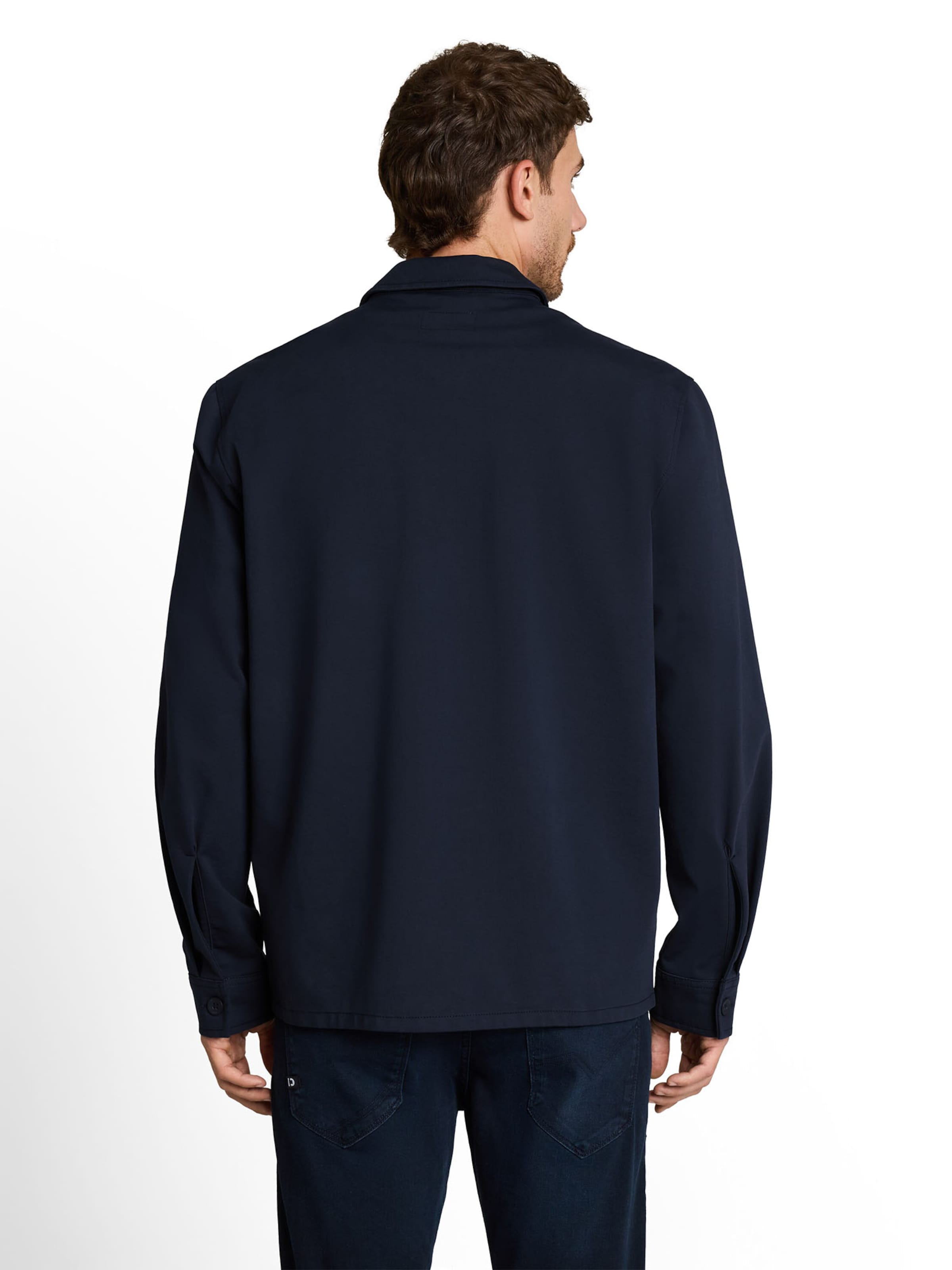 TOM TAILOR Between-season jacket in Blue