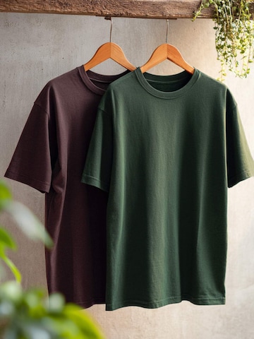 Trendyol T-Shirt in Braun: Vorderseite
