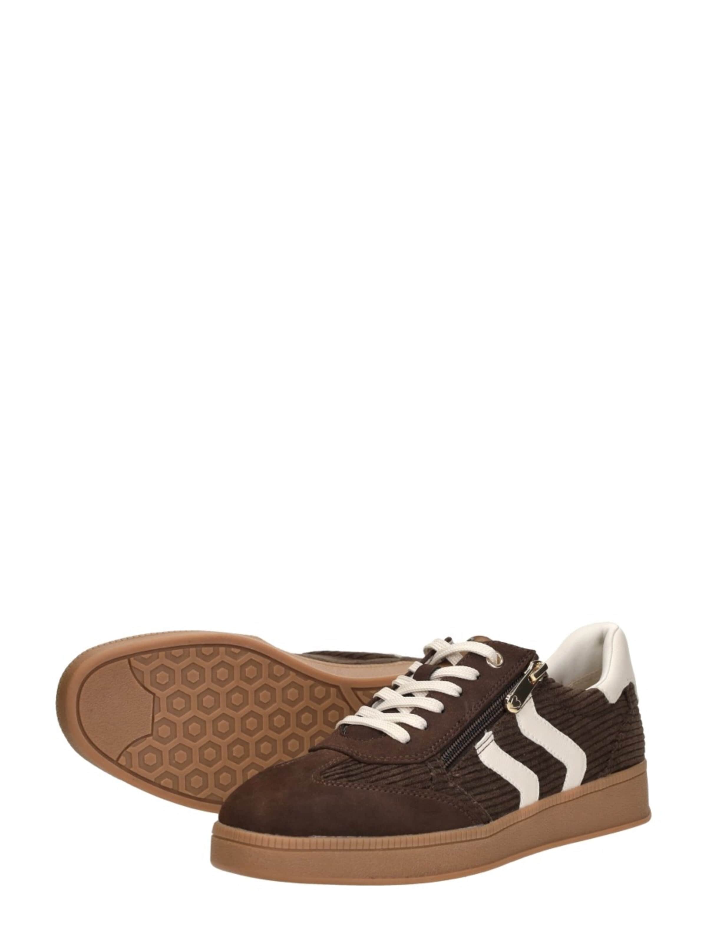 Baskets basses 'Sneakers Laag' MARCO TOZZI en marron