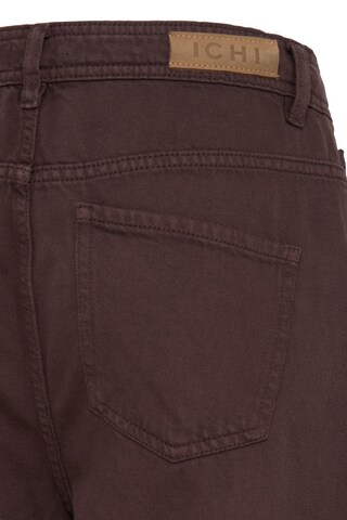 ICHI regular Jeans 'IHHezano' i brun