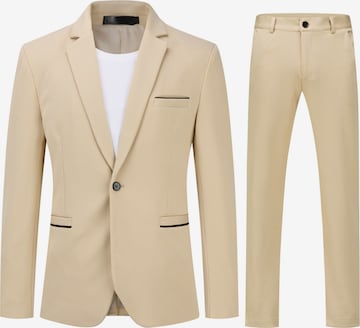 Youthup Anzug in Beige: Vorderseite