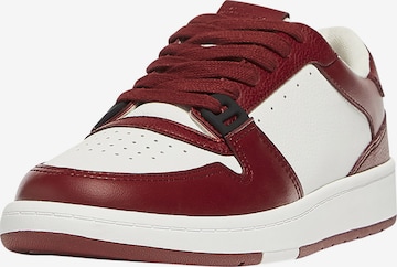 Pull&Bear Sneakers in Red: front