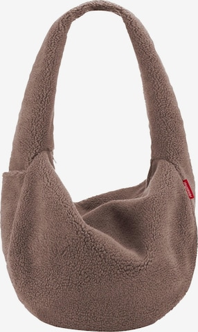 REISENTHEL Schultertasche in Braun: Vorderseite