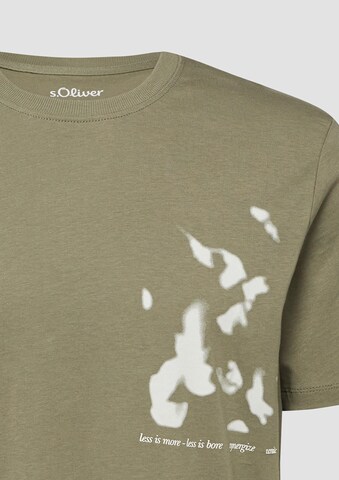 T-Shirt s.Oliver en vert