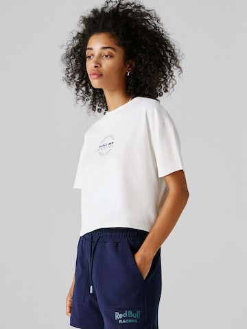 Maglietta 'W BULL' di Red Bull Racing x Pepe Jeans in bianco