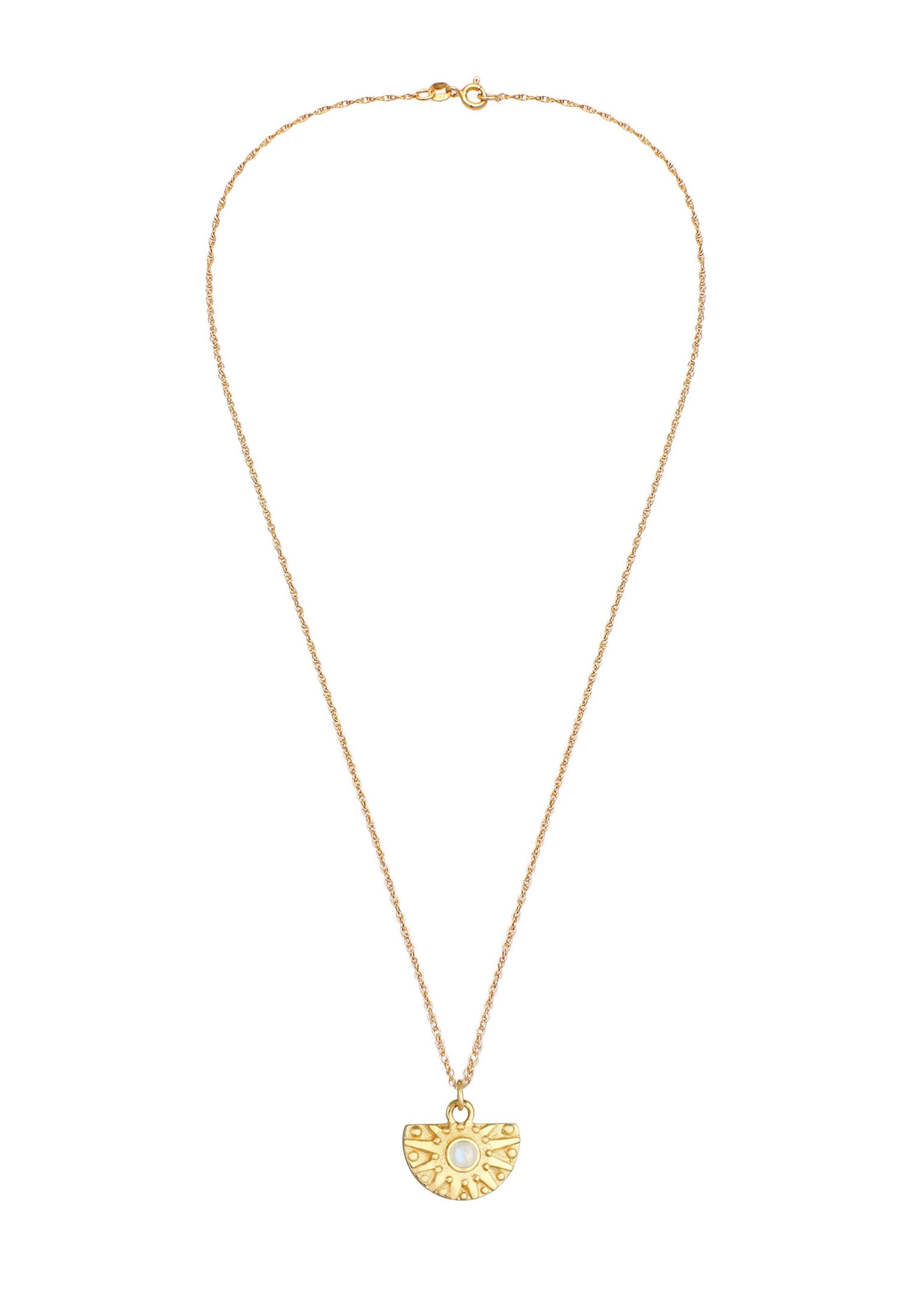 Chaîne ELLI en or : devant