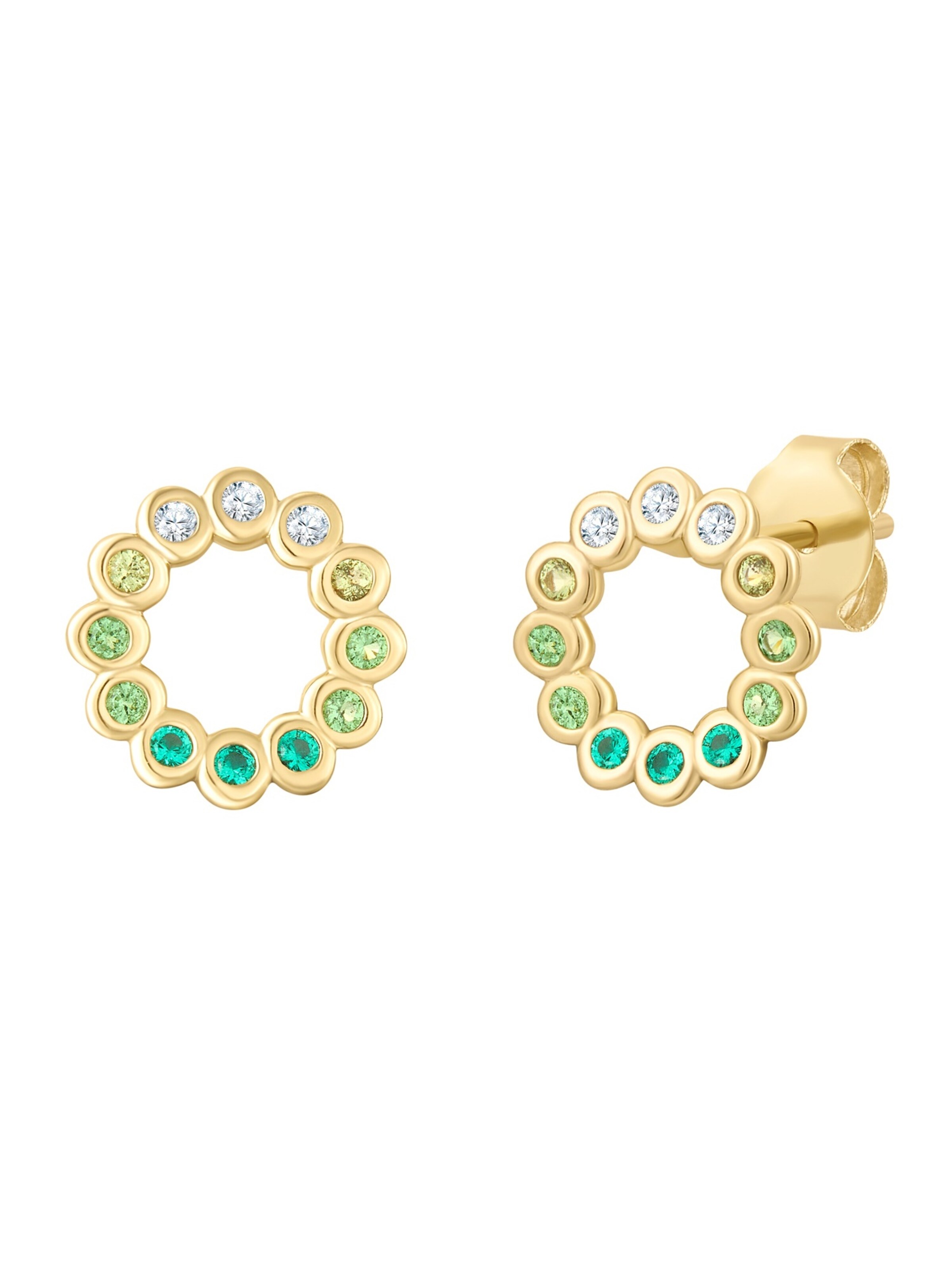 Glanzstücke München Ohrringe in Gold: Vorderseite