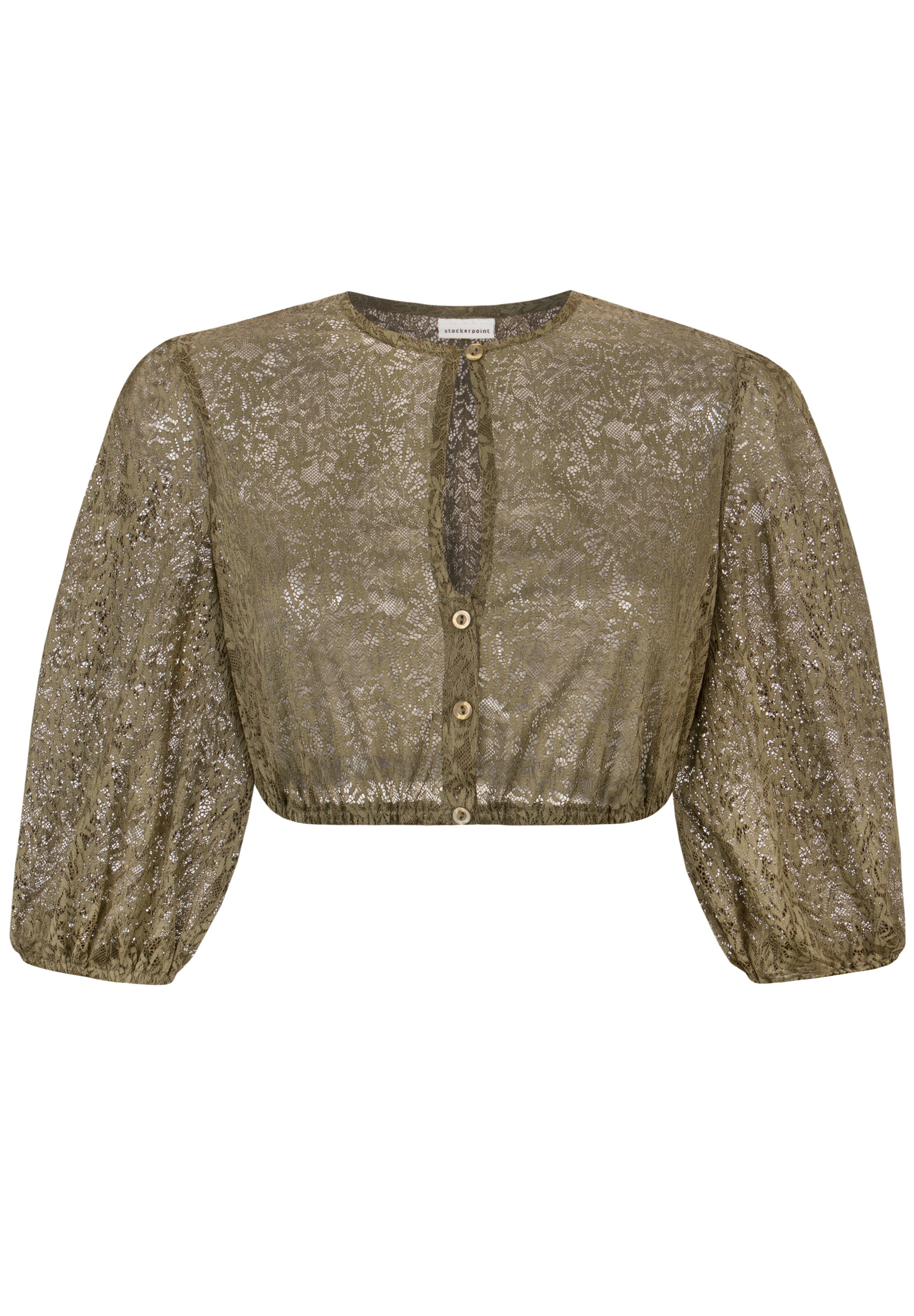 STOCKERPOINT Traditional blouse 'Rachel' in Olive, Item view