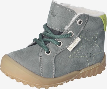 Pepino First-Step Shoes in Grey: front