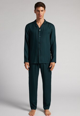 INTIMISSIMI Long Pajamas in Green: front