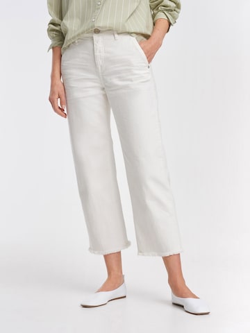 OPUS Regular Jeans 'Marny' in White: front