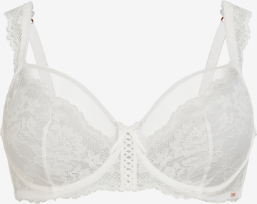 DorinaBustier Grudnjak - bež boja: prednji dio