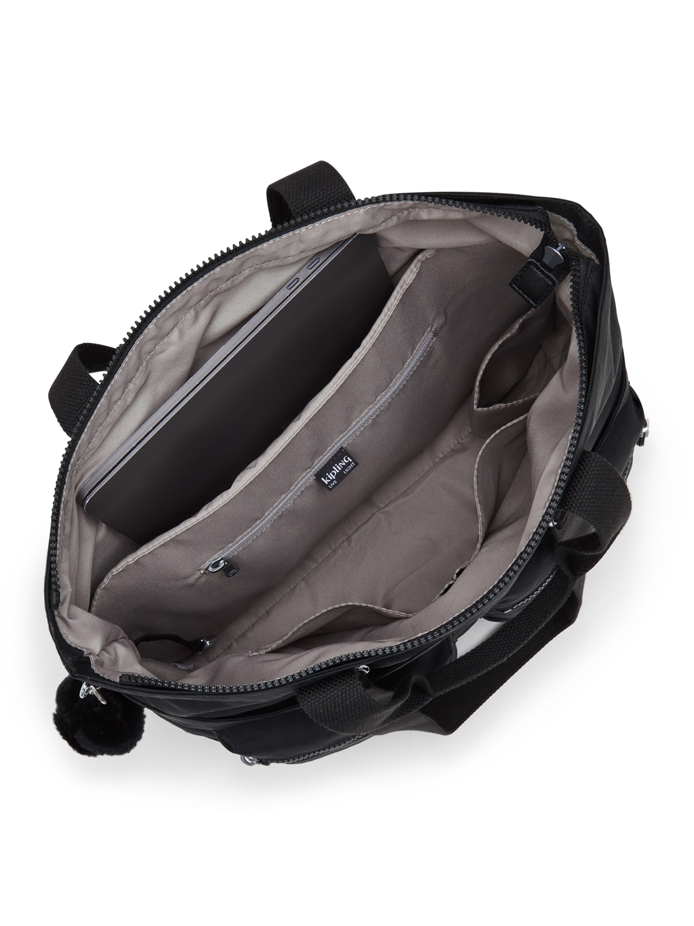 KIPLING Nákupní taška – černá