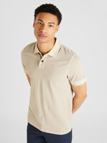 T-Shirt 'Prime' BOSS en beige : devant