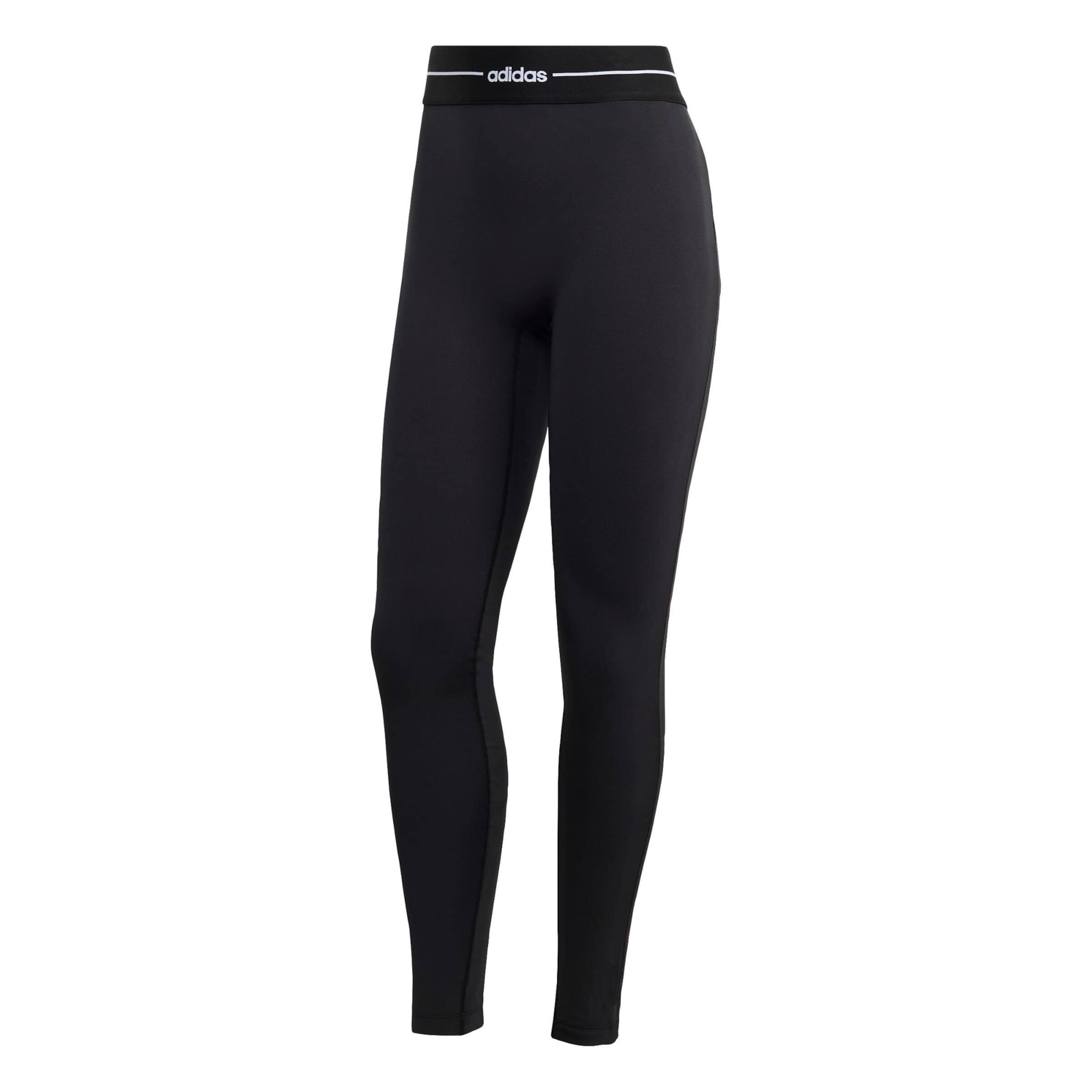 Skinny Pantalon de sport 'Hyperglam' ADIDAS PERFORMANCE en noir : devant