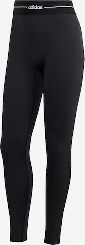 ADIDAS PERFORMANCE - Pantalón deportivo 'Hyperglam' en negro: frente