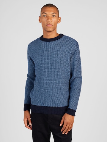 Brava Fabrics - Pullover em azul: frente