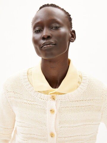 ARMEDANGELS Knit cardigan in Beige