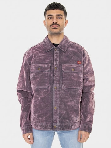 DICKIES Übergangsjacke 'Oc x Flock'‌‌ in Lila: Vorderseite