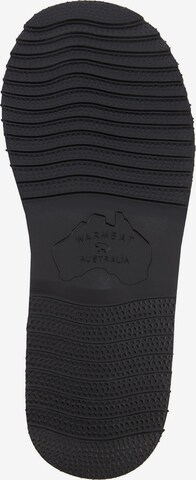 Warmbat Hausschuh ' Perth ' in Schwarz