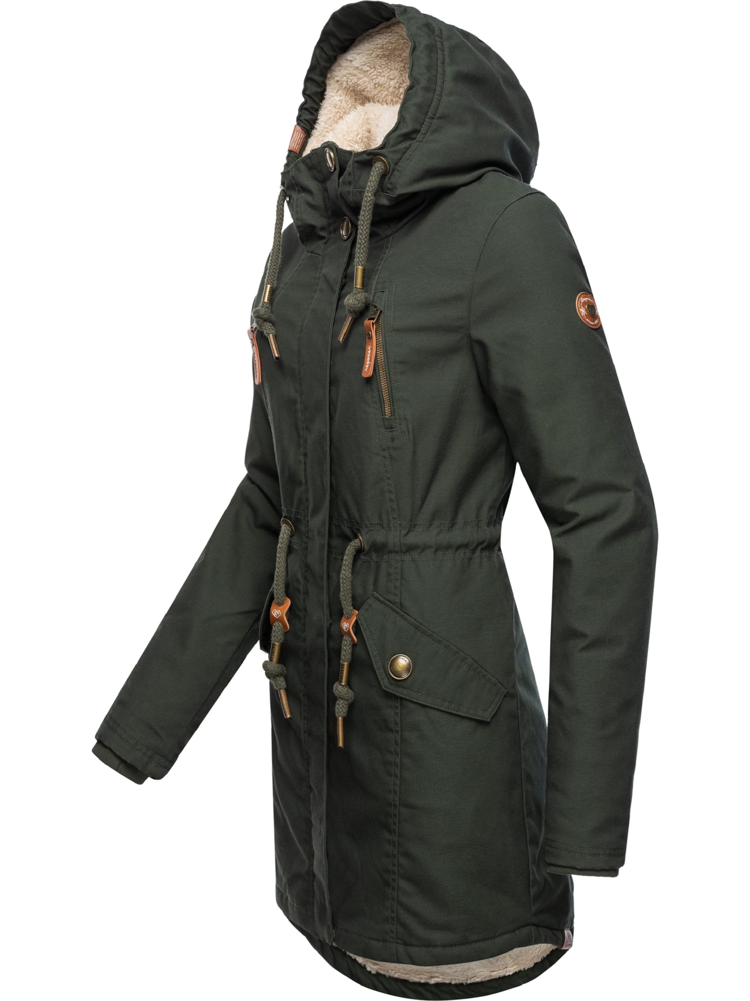 Parka d’hiver 'Elsie' Ragwear en vert