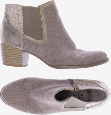 JANA Dress Boots in 38 in Grey: front