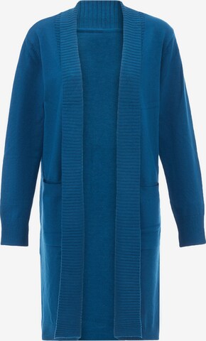 dulcey Knit Cardigan in Blue: front