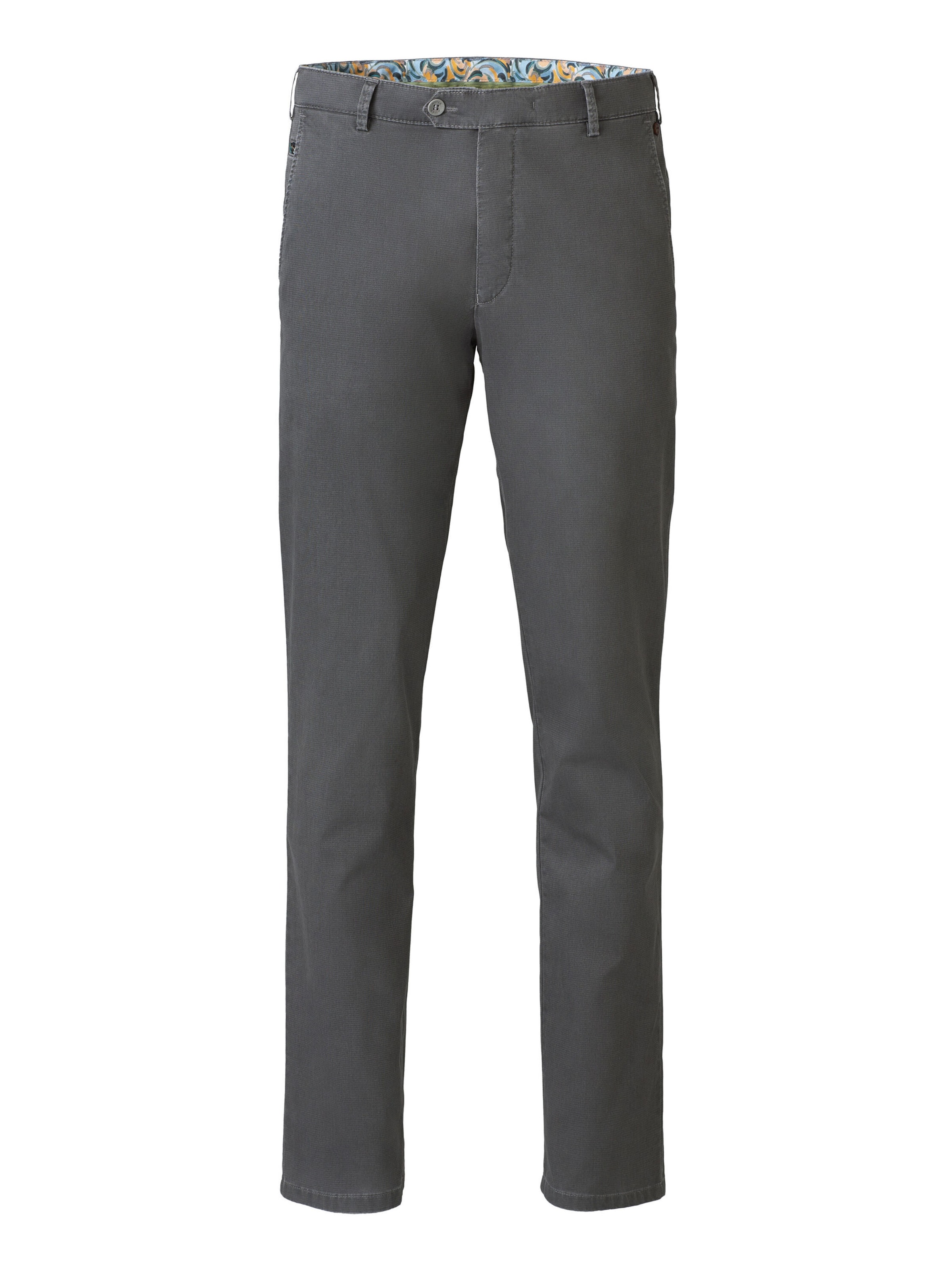 Regular Pantalon chino 'Roma' MEYER en gris : devant