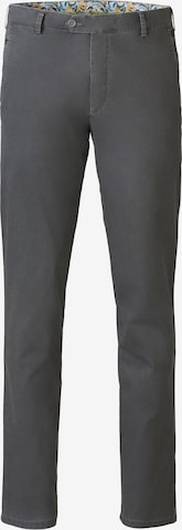 MEYER Chino Pants 'Roma' in Grey: front