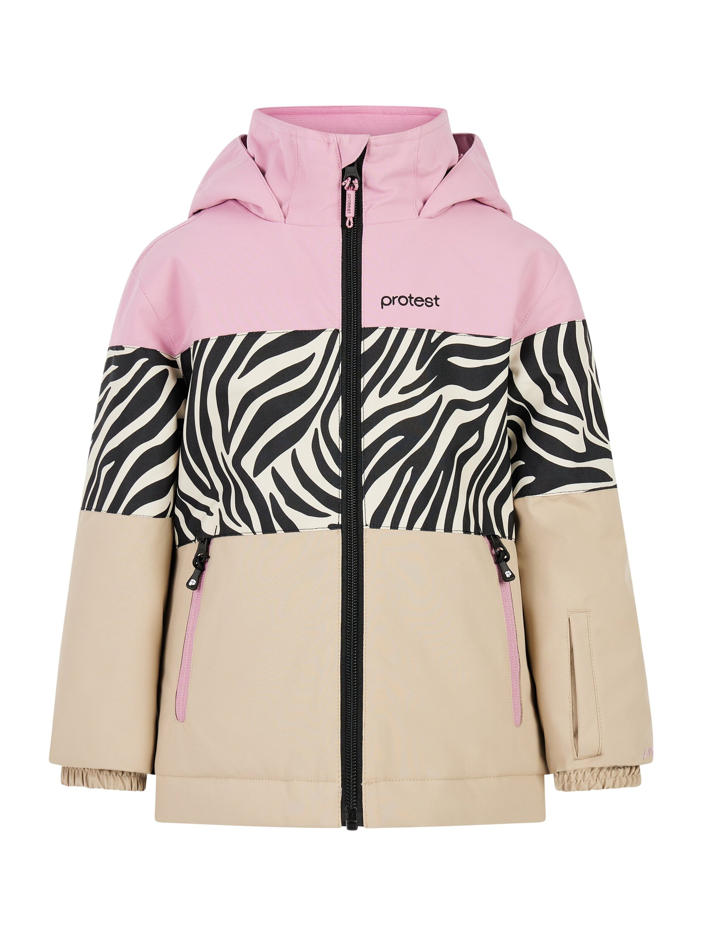 PROTEST Sports jacket 'PRTPleuni TD' in Pink: front
