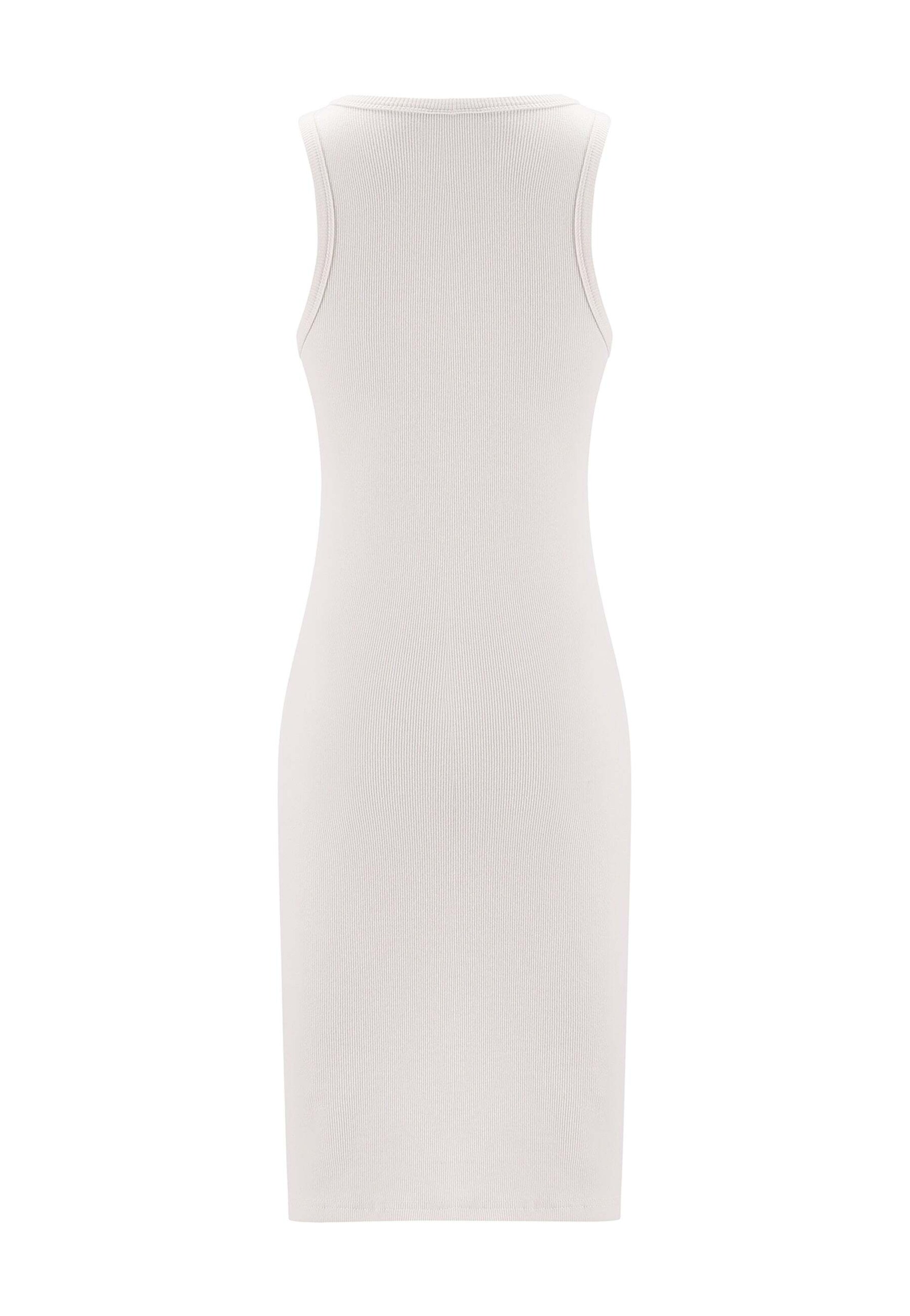 Ed Hardy - Vestido de tubo en blanco