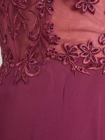 raudona Laona Vakarinė suknelė