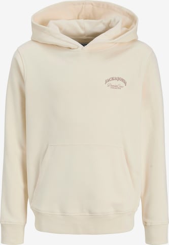 Jack & Jones Junior - Sudadera en blanco: frente