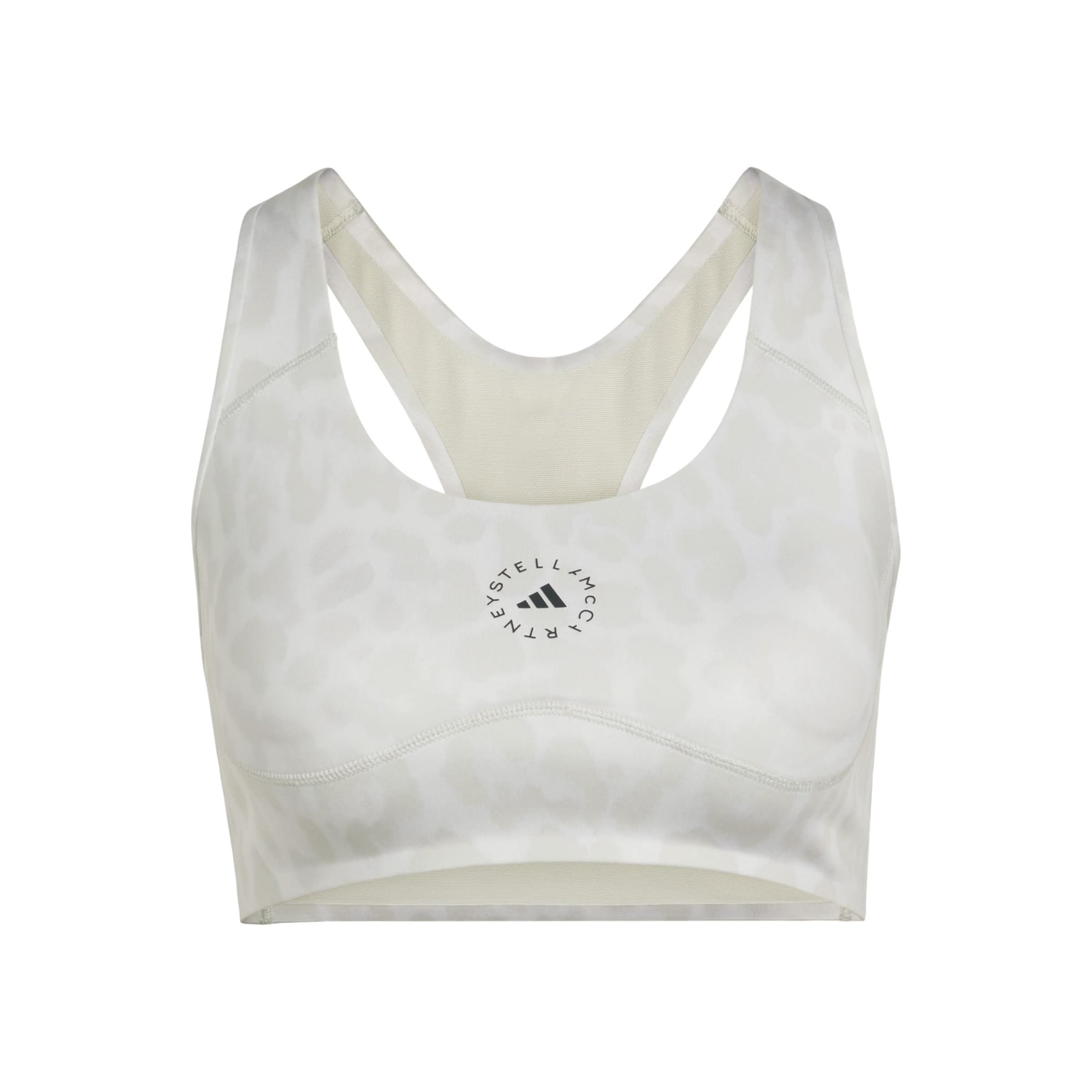 Bustino Reggiseno sportivo 'PrimeLiftImpact' di ADIDAS BY STELLA MCCARTNEY in bianco: frontale