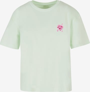 Mister Tee Shirt 'Self Love Club' in Green: front