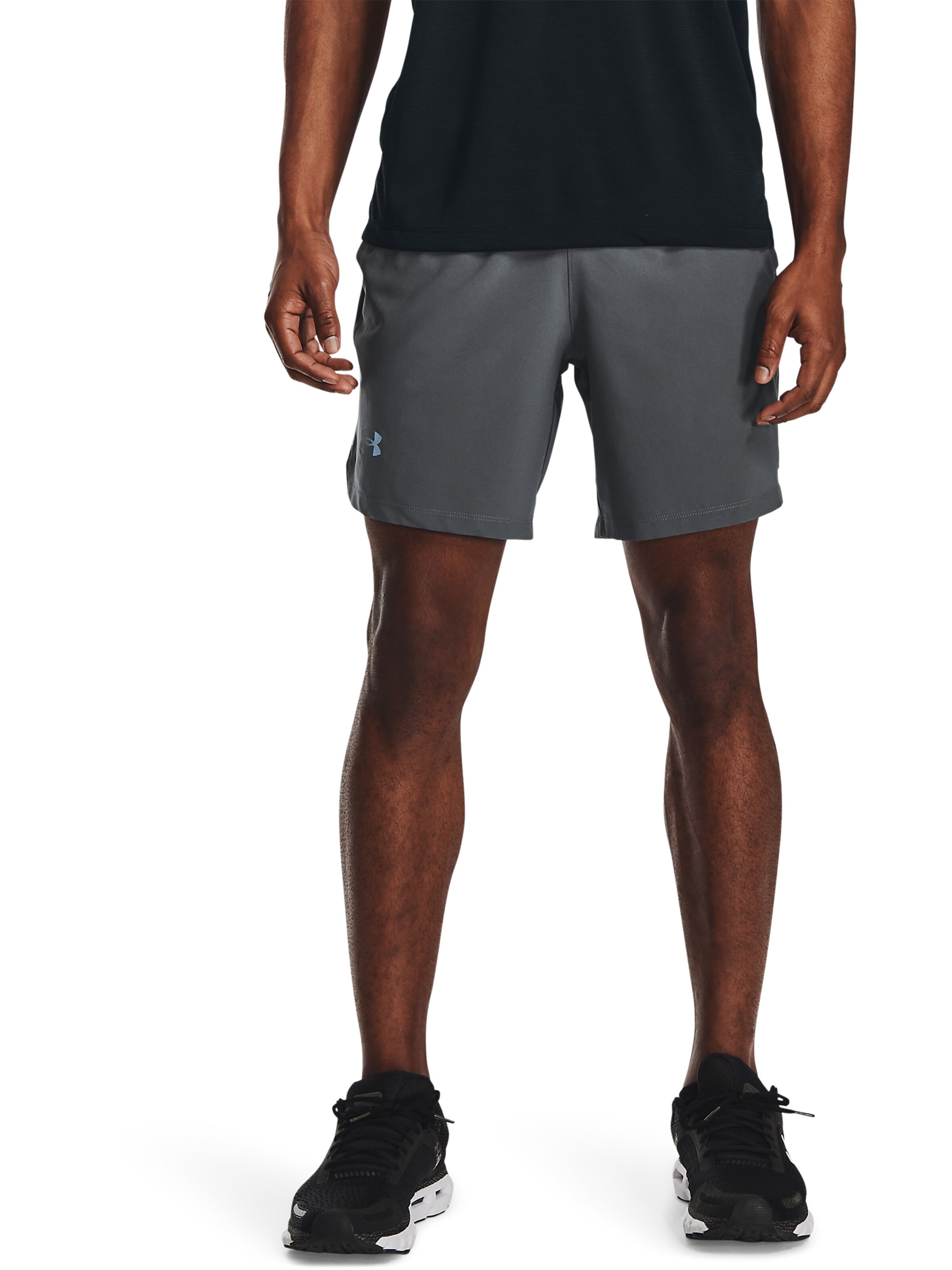 UNDER ARMOUR Regular Sportbroek 'Launch' in Grijs