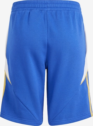 ADIDAS PERFORMANCE Regular Workout Pants 'Pitch 2 Street Messi' in Blue