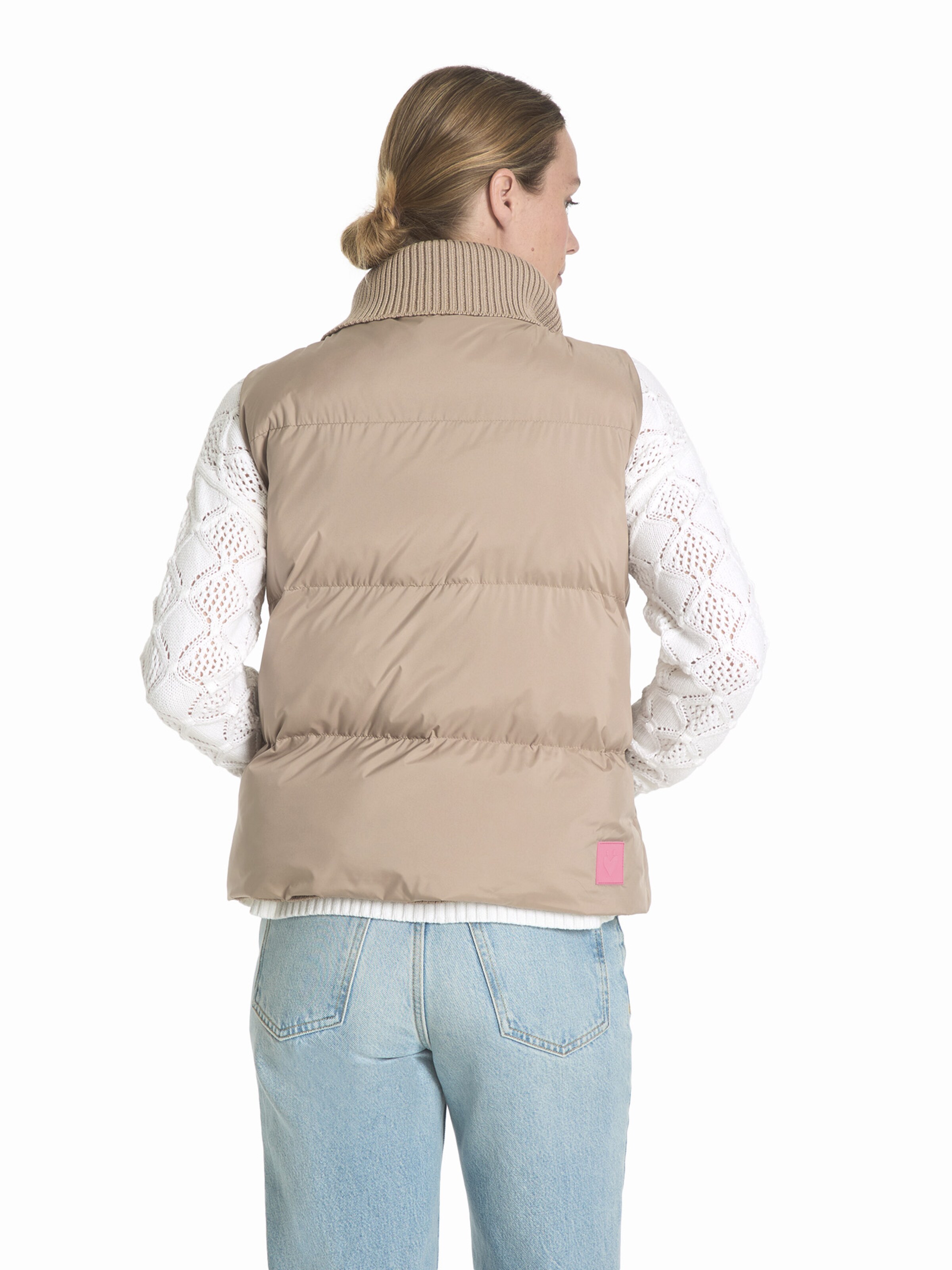 LIEBLINGSSTÜCK Vest 'Baton' in Beige