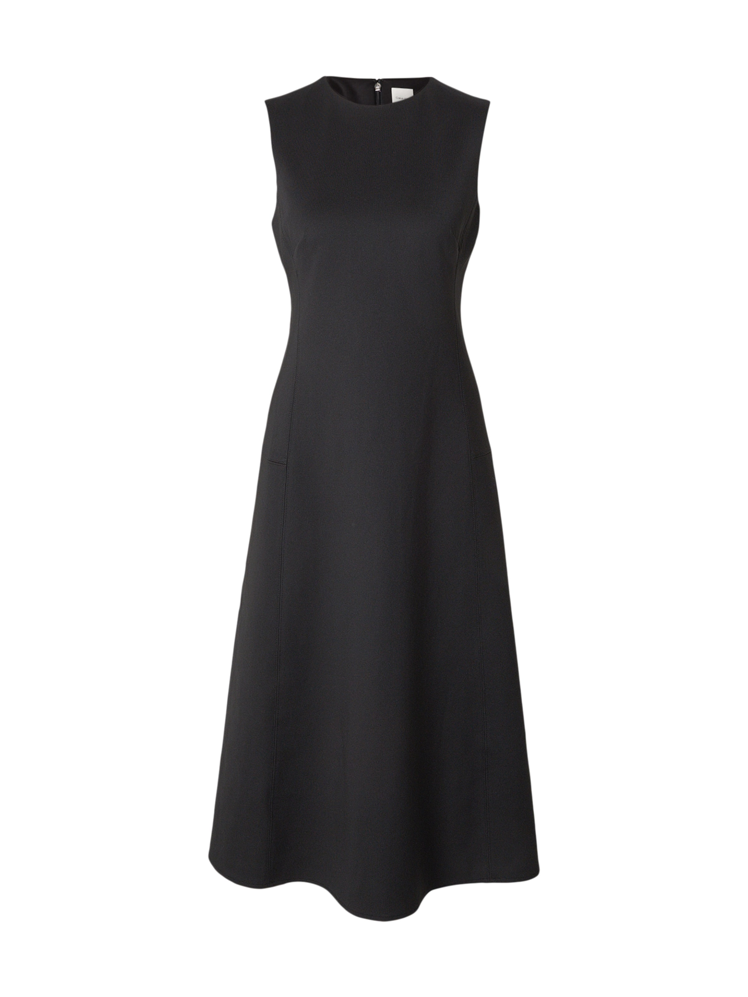 Calvin Klein Regular Kleid in Schwarz: Vorderseite