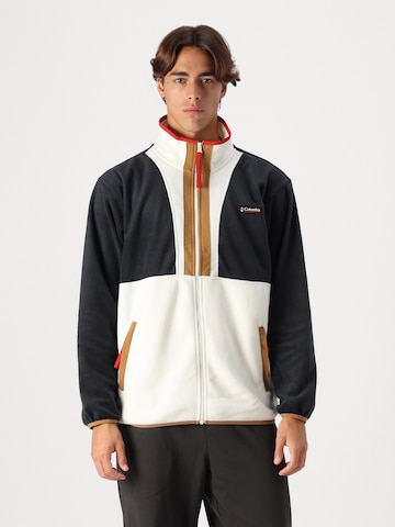 COLUMBIA Функциональная флисовая куртка 'Backbowl II' в Черный: спереди