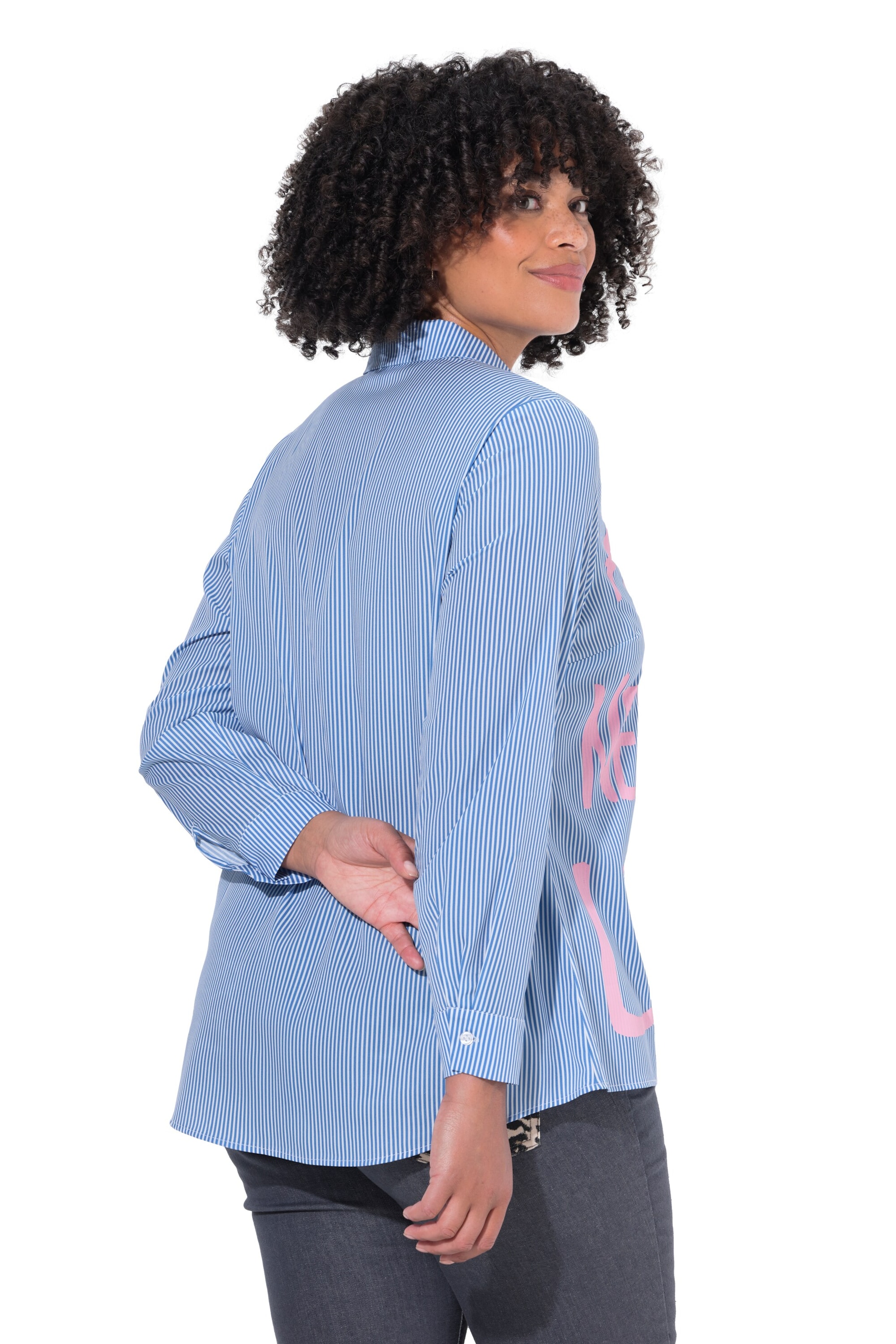 Angel of Style Blouse in Blue