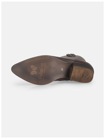 Felmini Wide Fit Cowboy Boots in Brown
