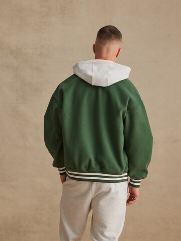 DAN FOX APPAREL Between-Season Jacket 'Quentin' in Green