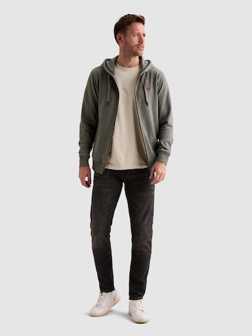 PME Legend Between-season jacket 'Zip-up hoodie with side pockets' in Grey