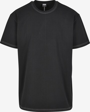 Urban Classics Regular fit Shirt in Black: front