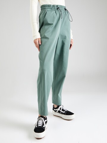 Loosefit Pantaloni di mazine in verde: frontale