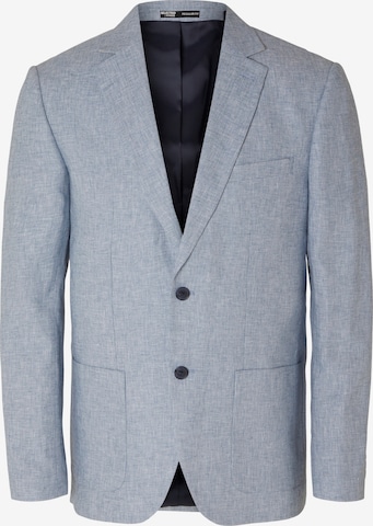 SELECTED HOMME Regular fit Colbert 'Anton' in Blauw: voorkant