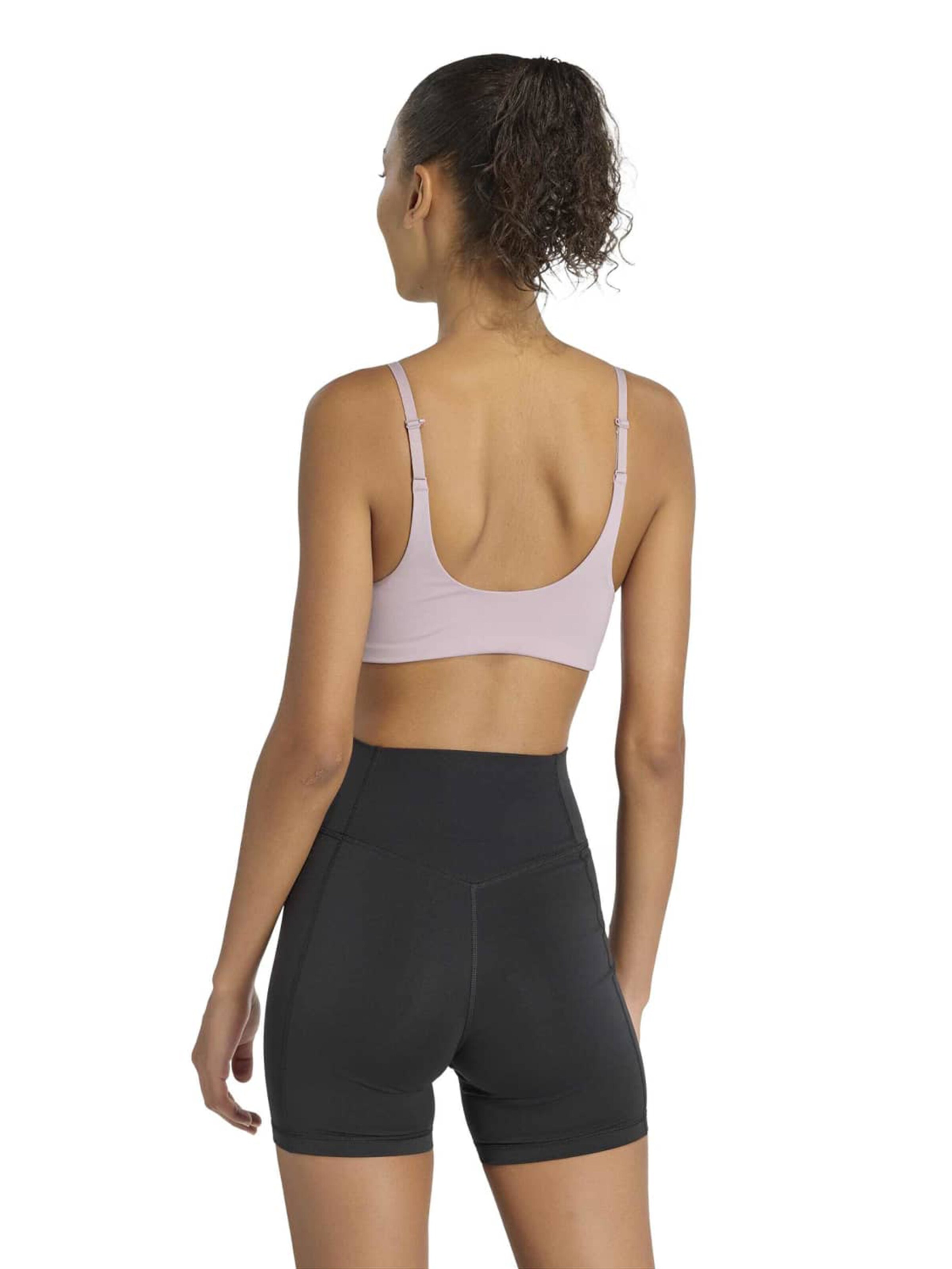 ADIDAS PERFORMANCEBustier Sportski grudnjak 'Optime Essentials' - ljubičasta boja