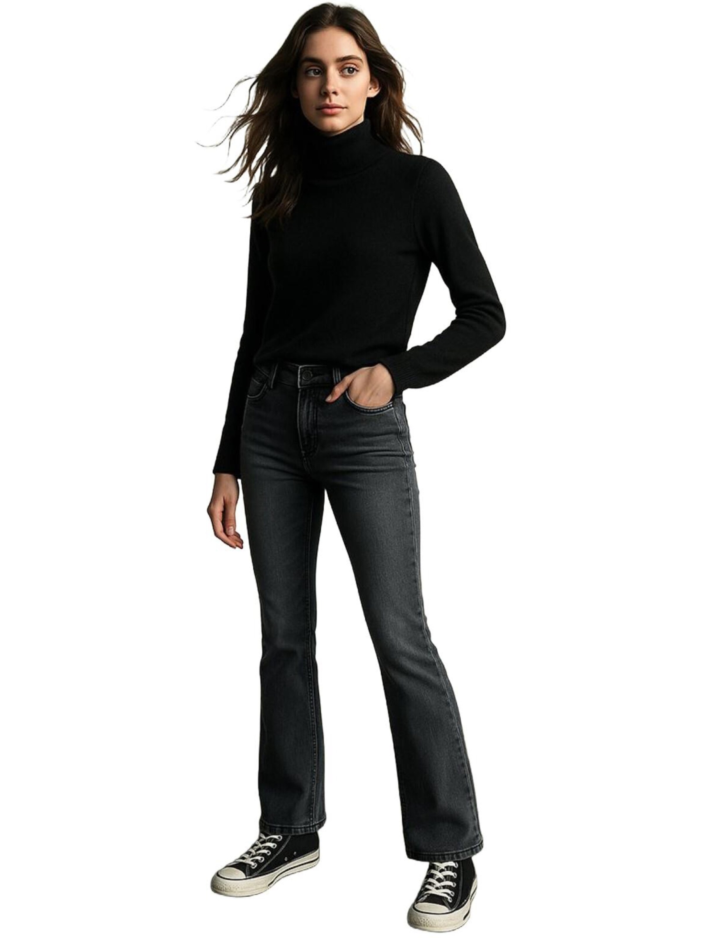 LTB Jeans - Acampanado Vaquero 'LTB Jeans Jonna 500 Schlaghose mit hohem Bund' en azul