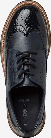 s.Oliver Lace-up shoe in Blue